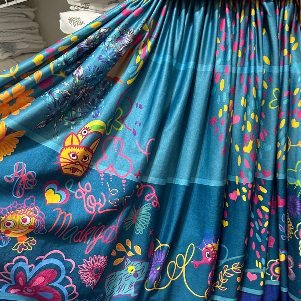 Colorful Floral Women's Skirt